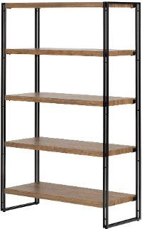 11521 Rustic Bamboo Bookshelf - Gimetri