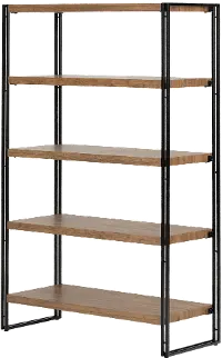 11521 Rustic Bamboo Bookshelf - Gimetri