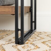 11521 Rustic Bamboo Bookshelf - Gimetri-2
