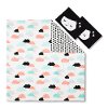 100344 Black and White Full Night Garden Bedding Collection - Dreamit-3