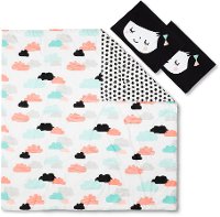 100344 Black and White Full Night Garden Bedding Collection - Dreamit-3