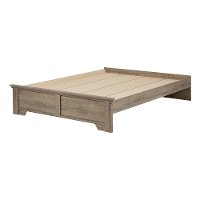10632 Weathered Oak Queen Platform Bed - Versa-2