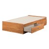 11676 Country Pine Twin Storage Bed - Logik-6