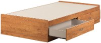 11676 Country Pine Twin Storage Bed - Logik-6