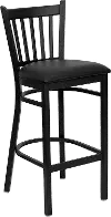 Hercules Black Metal Bar Stool