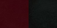 Burgundy and Black Metal Restaurant Barstool - Hercules-5