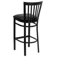 Black Metal Restaurant Barstool - Schoolhouse-3