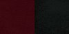 Black and Burgundy Metal Restaurant Bar Stool - Hercules-5