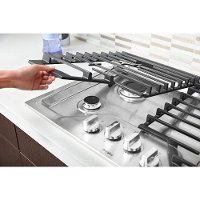 WCG97US0HS Whirlpool 30 Inch Gas Cooktop with Griddle - Stainless Steel-2
