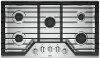 WCG97US6HS Whirlpool 36 Inch Gas Cooktop - Stainless Steel