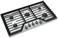 WCG97US6HS Whirlpool 36 Inch Gas Cooktop with AccuSimmer Burner - Stainless Steel-4