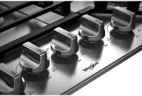 WCG97US6HS Whirlpool 36 Inch Gas Cooktop with AccuSimmer Burner - Stainless Steel-5