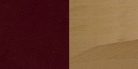 Natural Wood Restaurant Padded Bar Stool - Slatback-5