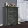 Classic Antiqued Slate Chest - Napoli