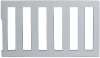 Pebble Gray Toddler Bed Guardrail - Dream On Me