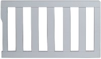 Pebble Gray Toddler Bed Guardrail - Dream On Me