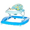 2-in-1 Sky Blue Musical Baby Walker and Rocker-1
