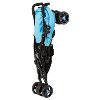 Blue Lightweight Fold Up Stroller - Jasper-5