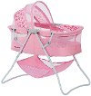 Pink Portable Baby Bassinet - Karley