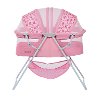 Pink Portable Baby Bassinet - Karley-3
