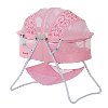 Pink Portable Baby Bassinet - Karley-4