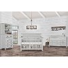 Antique Gray 5-in-1 Flat Top Convertible Crib - Madison