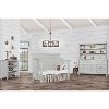 Antique Gray 5-in-1 Flat Top Convertible Crib - Madison-3
