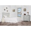 Antique Gray 5-in-1 Flat Top Convertible Crib - Madison-4