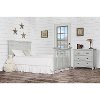 Antique Gray 5-in-1 Flat Top Convertible Crib - Madison-5