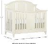 870-B Classic Crème Brulee Cream 5-in-1 Convertible Crib - Adele-5