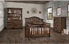 Antique Brown 5 in 1 Convertible Crib - Cheyenne-1