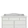 851-AM Classic Antique Gray Mist Changing Table - Evolur-5