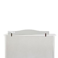 851-SM Classic Gray Pearl Changing Table - Evolur-5