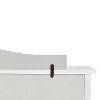 851-SM Classic Gray Pearl Changing Table - Evolur-6