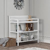 Casual Classic White Universal Changing Table - Jax
