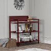 Casual Classic Cherry Universal Changing Table - Jax