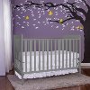 Contemporary Steel Gray 3 in 1 Convertible Crib - Carson-1