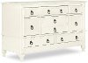 871-B Classic Crème Brulee Cream Dresser - Adele-2