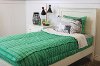 Beddy's Full Kelly Green Central Park Bedding Collection