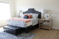 Beddy's Twin White and Blue Shibori Bedding Collection-3