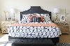 Beddy's Twin White and Blue Shibori Bedding Collection-4