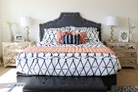 Beddy's Twin White and Blue Shibori Bedding Collection-4