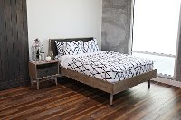 Beddy's Twin White and Blue Shibori Bedding Collection-6