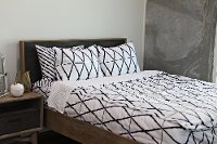 Beddy's Full White and Blue Shibori Bedding Collection-2