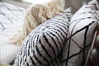 Beddy's Full White and Blue Shibori Bedding Collection-7