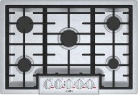 NGMP656UC Bosch Benchmark 36 Inch Gas Cooktop with 5 Burners - Stainless Steel