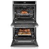 WODA7EC0HZ Whirlpool 10.0 cu. ft. Smart Double Wall Oven with True Convection Cooking - Stainless Steel-3