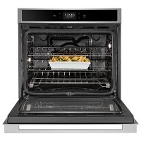 WOSA2EC0HZ Whirlpool 30 Inch Smart Single Wall Oven with Convection - 5.0 cu. ft. Stainless Steel-3