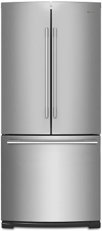 WRFA60SMHZ Whirlpool French Door Refrigerator - 30 Inch Stainless Steel