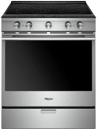 WEEA25H0HZ Whirlpool Electric Range - 6.4 cu. ft. Stainless Steel